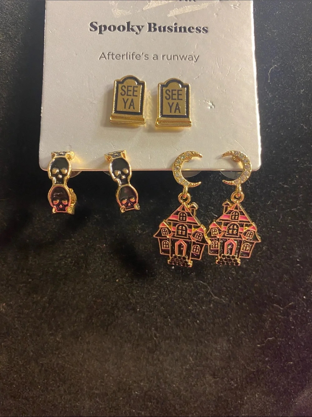 BaubleBar Halloween TriPack of Earrings